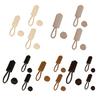 3-pack PU Leer Hoorn Knopen Toggle Knoop Sluitingen Handgemaakte Naaiknopen voor Moderne Kleding Verbeteringen