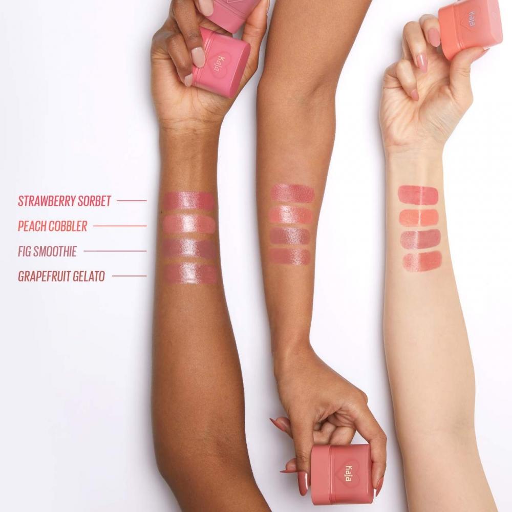 Kaja Dewy Bar Rouge   Lippenbalsam 0,35 Unzen   Füllgrößensequenz 1 Pfirsichkuchen Weiches Korallenpfirsich