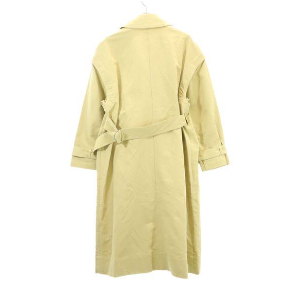 unused ROSE BUD×OKIRAKU 2WAY Long coat FREE beige Big silhouette Women Used