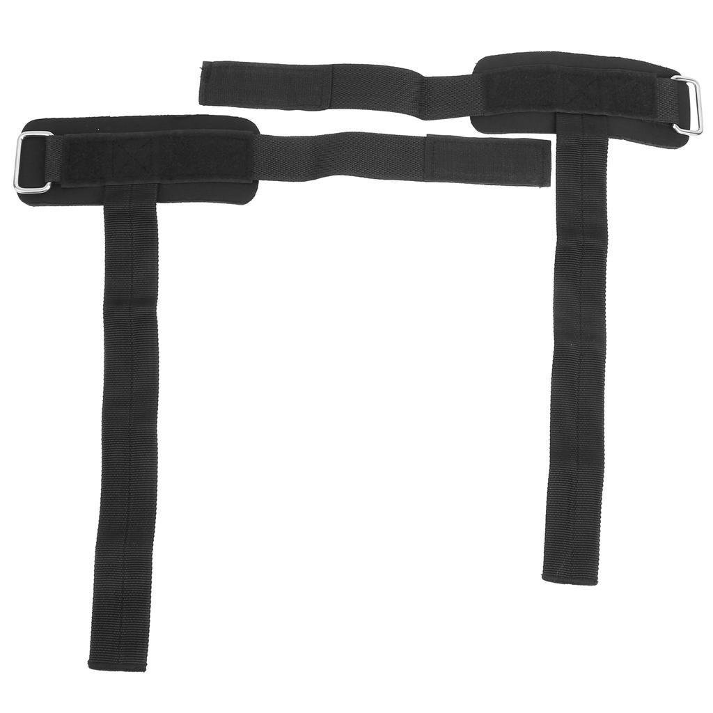 Unisex Weightlifting Wrist Band Support Belt Fitness Exercises Bracer Belt Black