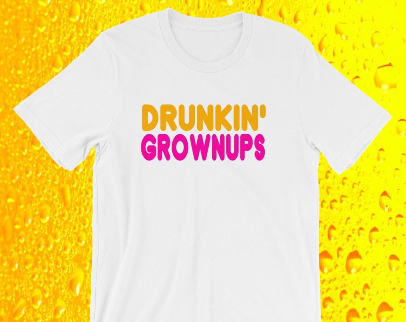 Drunkin Grownups - Unisex T-Shirt 3XL