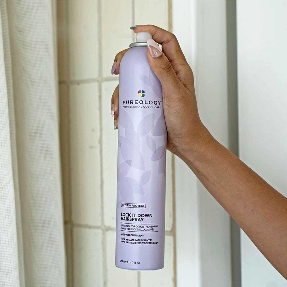 Pureology Style + Protect Lock It Down Hairspray 11.0 Oz