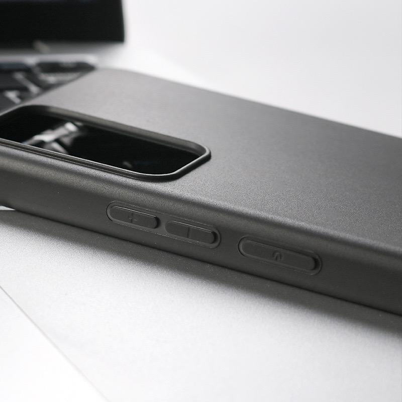 

For TCL 406s/406 TPU Case Matte Antti-fingerprint Phone Cover (Big Rear Lens Hole) Black