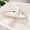 1Pc Women Fashion Hair Accessories Headbands Shinny Crystal Beaded Hair Hoop