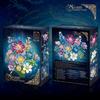 730Pcs Starry Night Waltz Series Building Blocks Bouquet Preserved Flowers Valentine'S/Mother'S Day Gift For Her, Kid Adults Toy