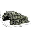Weiyirot Fish Hiding Cave, Turtle Hiding Resin Cave, Aquarium Turtle Reptile Basking Hide House Habitat Shelter Decoration Ornament for Aquarium,