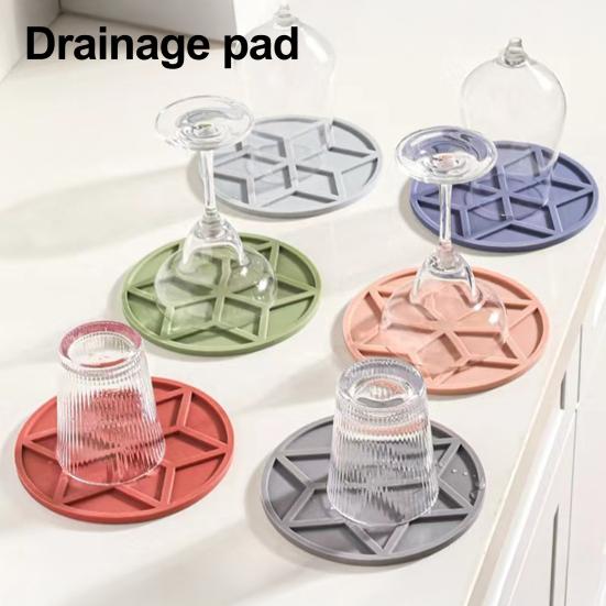 Silicone Trivet Mat with Non-Slip Heat-Resistant Pot Bowl Holder Round Placemat for Hot Pot Pans Dishes Versatile Kitchen Protector for Dining