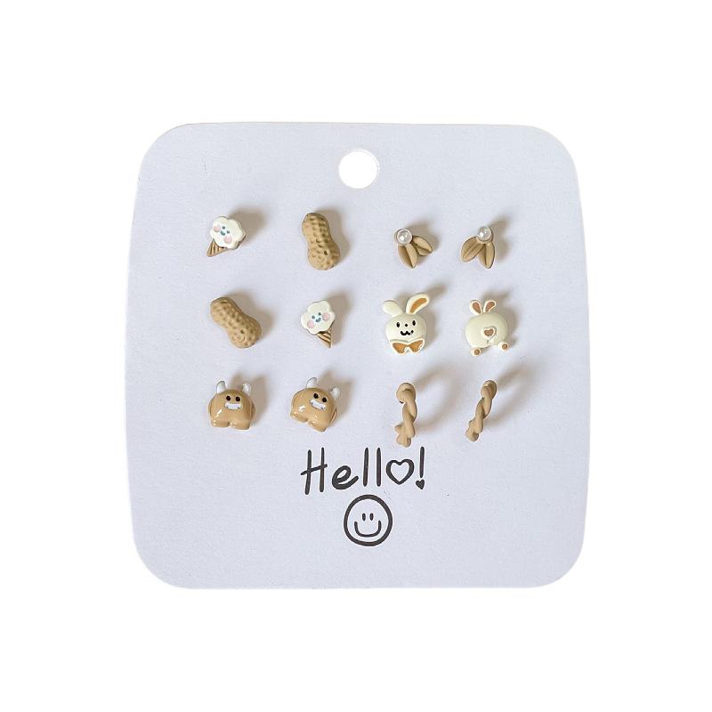 2023 Autumn/Winter Korean Design Silver Needle Earrings: Versatile, Stylish New Collection