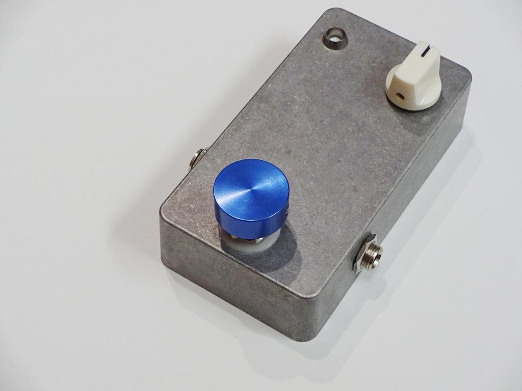 Effektgerät Fußschalter Hutschalter Kappe Fußabdeckung Aluminium [F.S.T.A.] (blau)