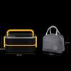 304 Stainless Steel Lunch Box with Thermal Bag Double Compartment Bento Box Microwave Oven School Office Food Storage Containers