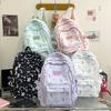 Schoolbag Female Junior High School Student Large Capacity Travel Backpack Female College Student Campus Fashionable Simple Schoolbag