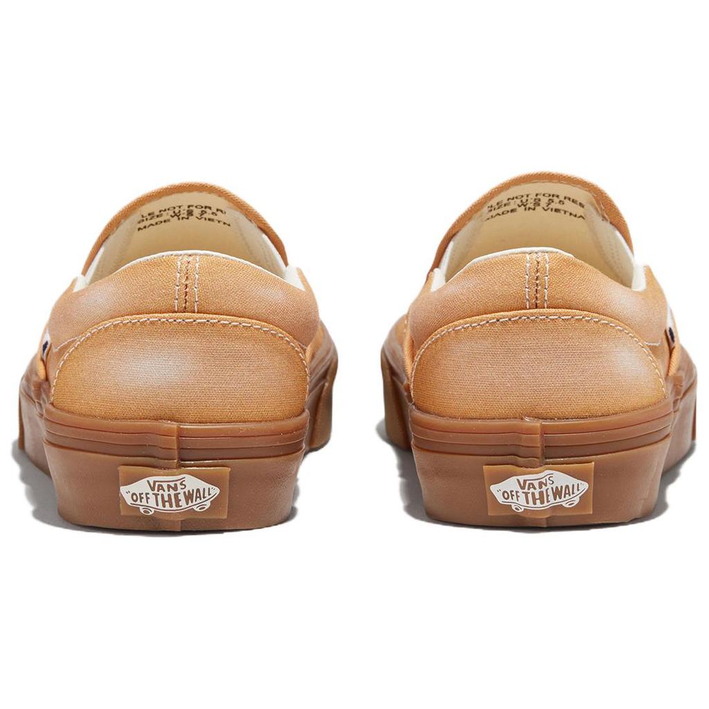 Vans Slip-On Comfortable Versatile Low-Top Skate Shoes Unisex Sneakers Dark-Yellow VN0A2Z41BLS1