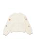 Gelato Pique Kids Baby Moko Flower Cardigan PKNT254444 OWHT 120