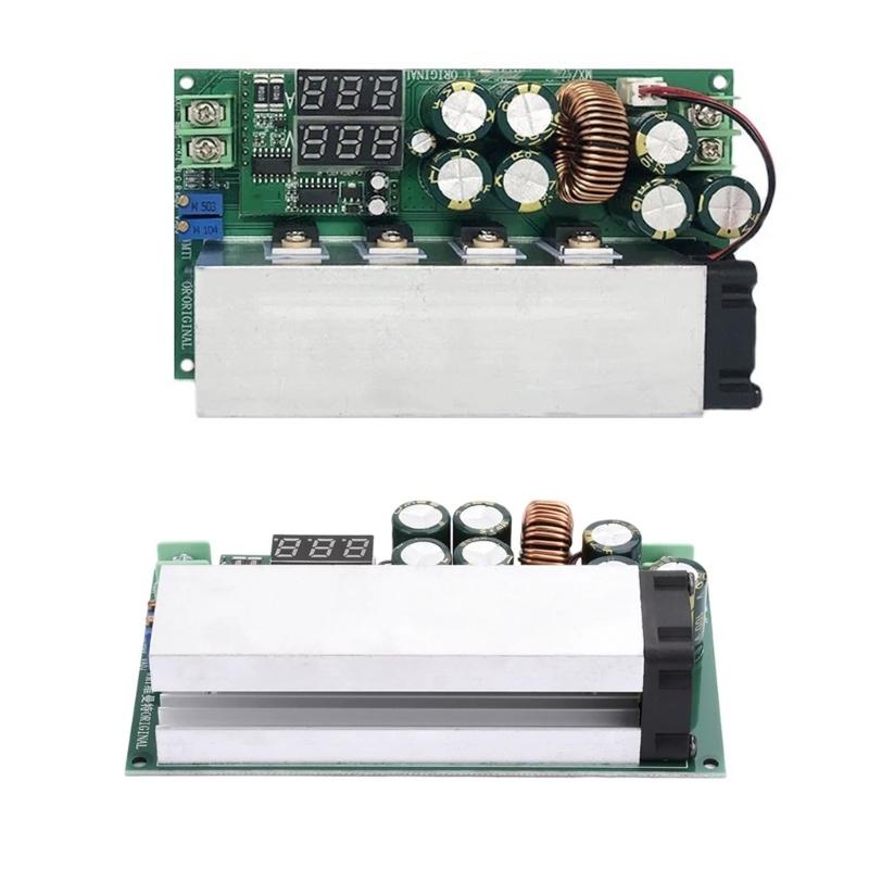 Adjustable Voltages Regulator Module DC12V to 80V 20A Output With Overcurrent Short Circuits Protections for Industrial