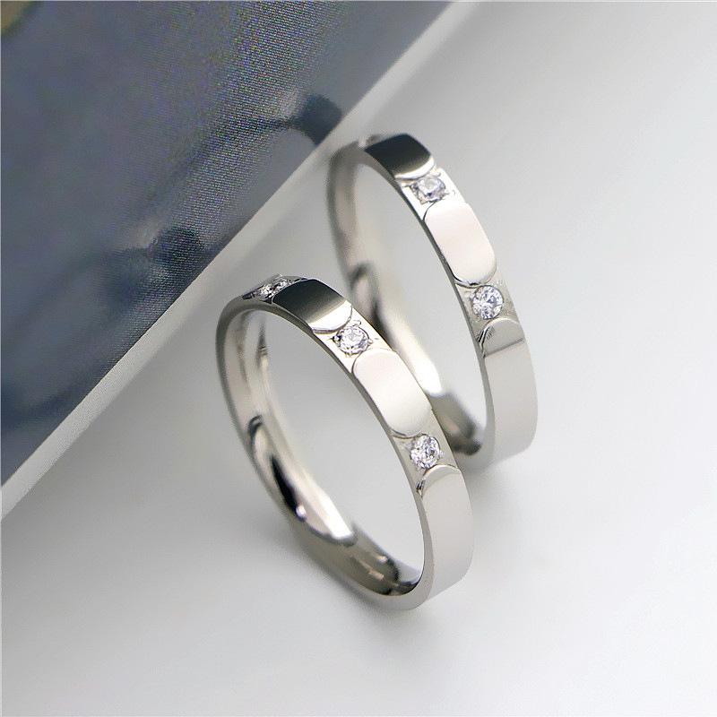Japanese-Korean High-End Light Luxury Micro-Inlaid Ring - Classic & Durable Women's Fashion
