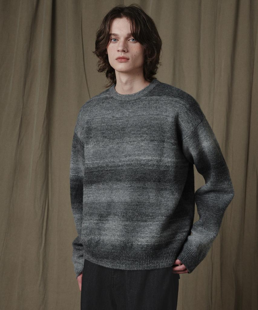 GLW Gradient Brushed Knit Charcoal