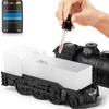 Vintage Steam Train Air Diffuser Humidifier with 2-Color LED Light/2 Mist Mode 300ML Aromatherapy Diffuser for Office Home Decor