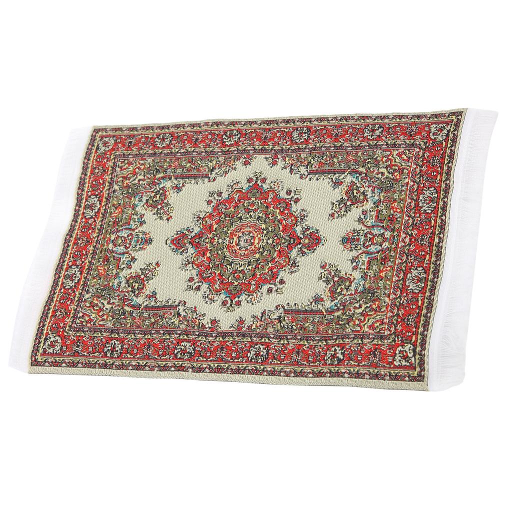 1:12 Oyuncak Bebek Evi Dokuma Halı Minyatür Kilim Oyuncak Bebek Evi Dekorasyonu Çocuk Hediyesi Aksesuarlar#2