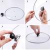 2PCS Stainless Steel Pot Lid Anti-scalding Handle