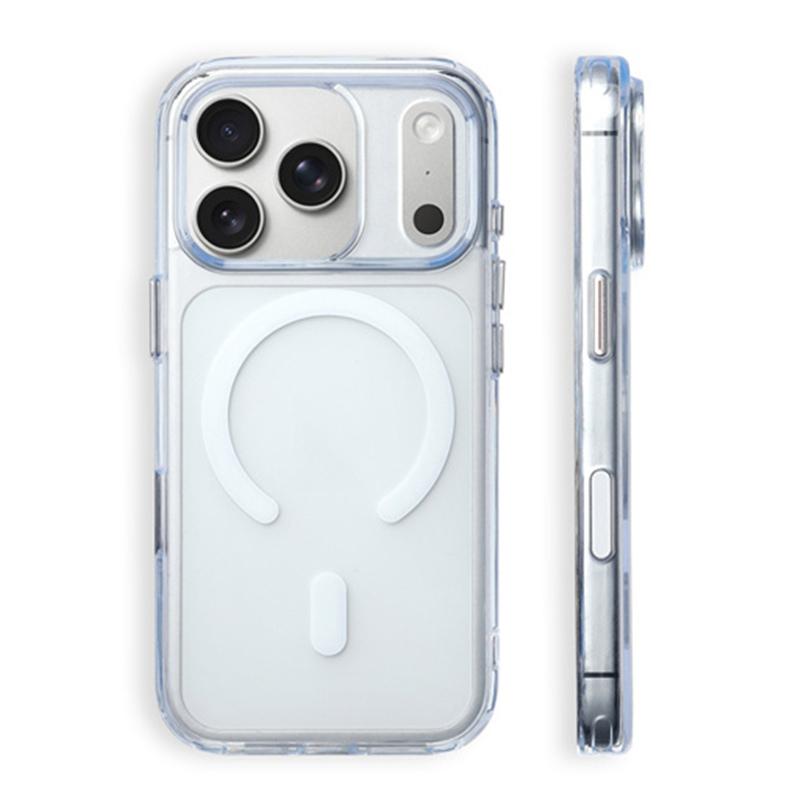 

For iPhone 17Pro 16 16Pro 17 17Pro Max AI Control Camera Button Magnetic Case for Magsafe Phone Cover Matte Lens Protection For iPhone 17Pro Max