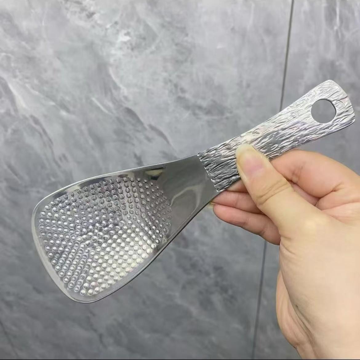 

Термостойкая Антипригарная Ложка для Риса Нержавеющая Сталь Лопатка для Риса Кухонные Гаджеты Аксессуары Type A