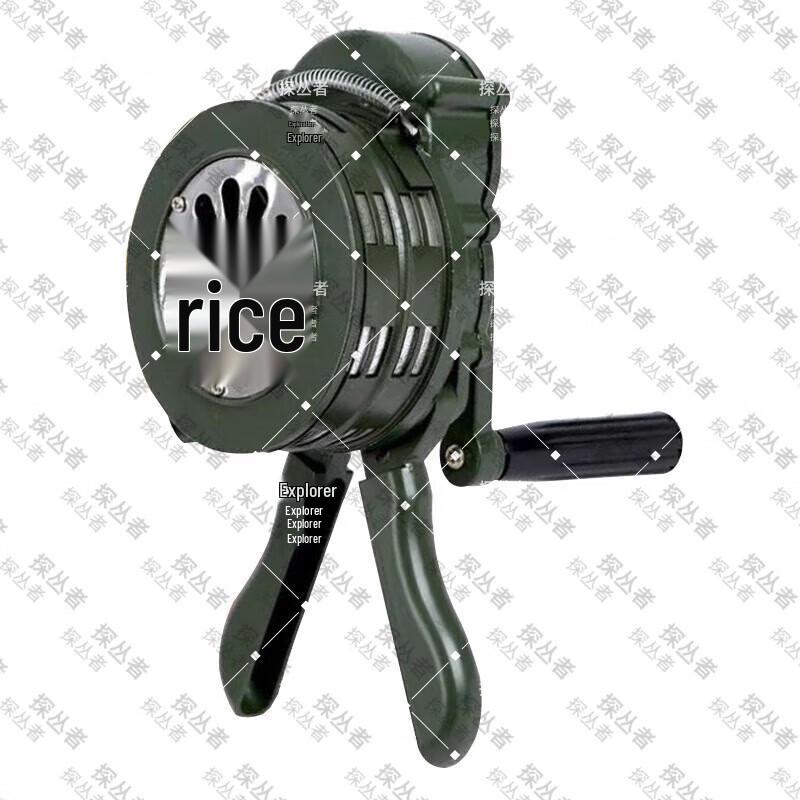 Hand-Cranked Emergency Alarm Siren