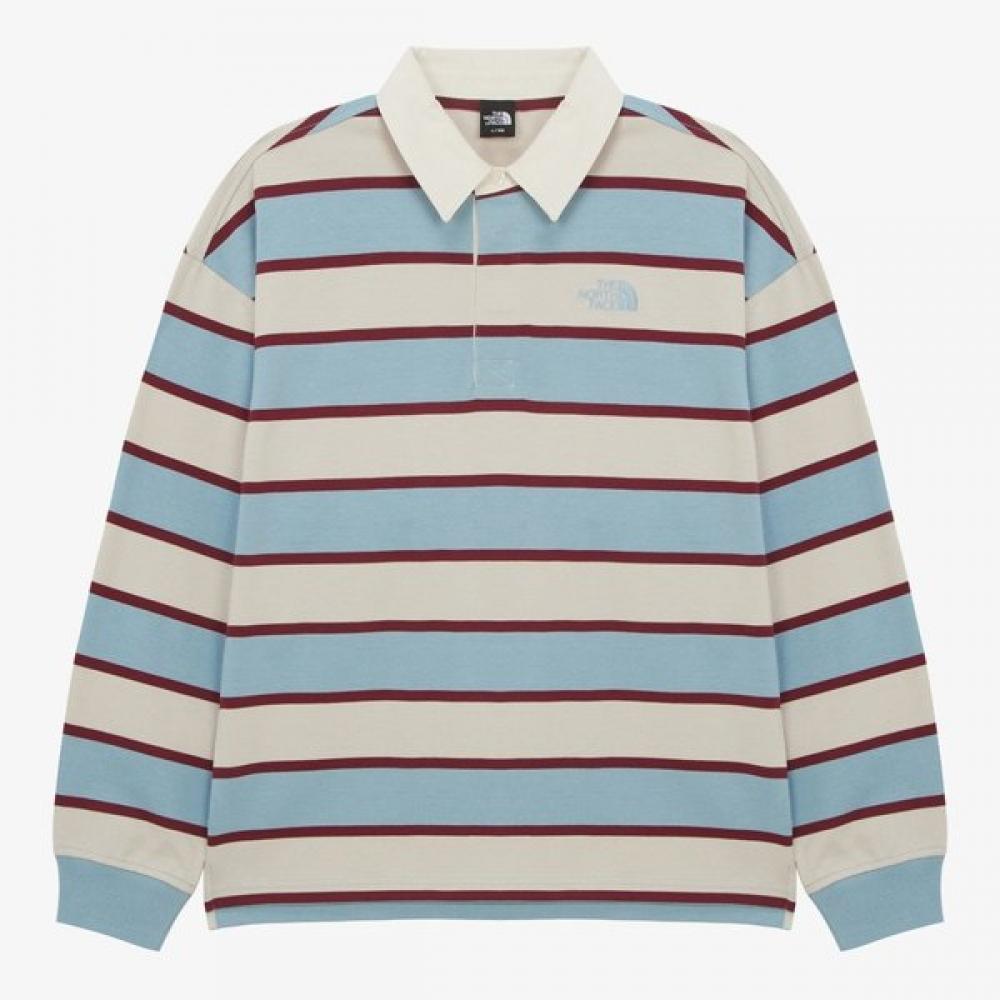

The North Face Men S eaSy On Stripe Polo Shirt Light Blue Nt7tr57b LIGHT BLUE/095