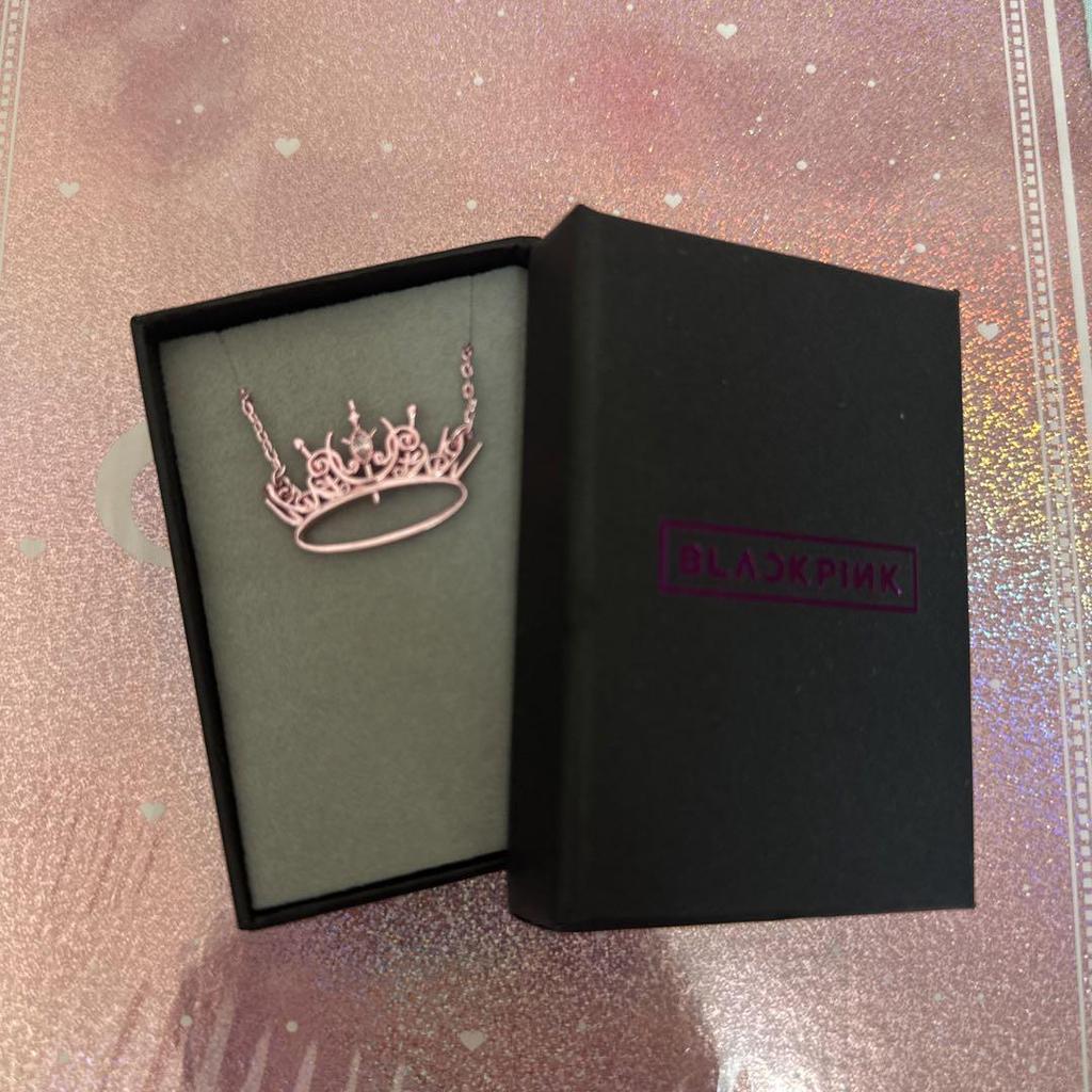 [USED] BLACKPINK the album tiara necklace