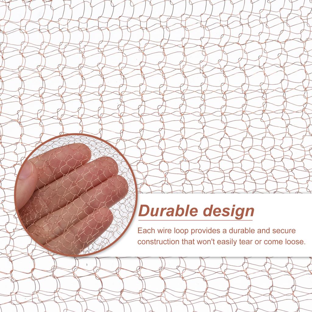 1pcs Copper Mesh Screen 40 Mesh Shielding Fabric Filter Copper Metal Screen Dry Sift Screens Woven Wire Mesh Screen Net