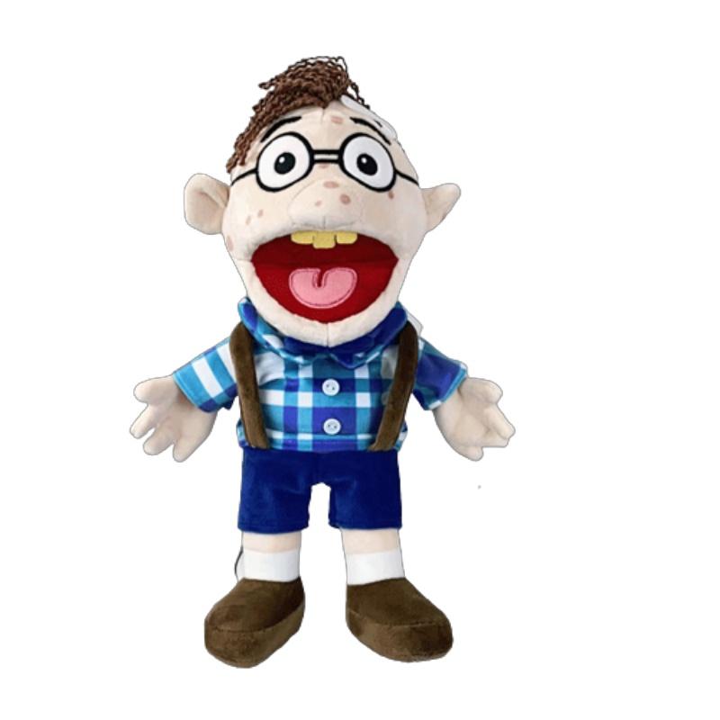 Jeff Plush Toy Puppet For Parent-child Interaction Joseph/bernard Schoolmate