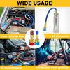 R1234YF Quick Coupler Adapters Connector High/Low Manifold AC Auto Gauge Set 2x