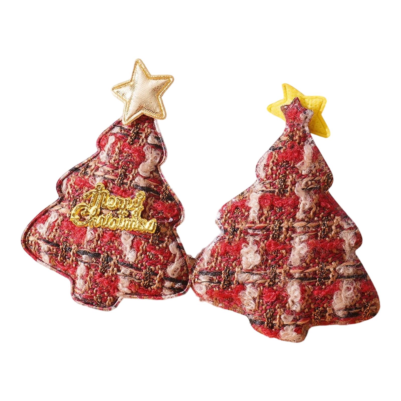 

Рождественские подвески для DIY, украшения для головных уборов, мультяшные буквы, снежинки, рождественские елки, аксессуары для детских повязок на голову One Size