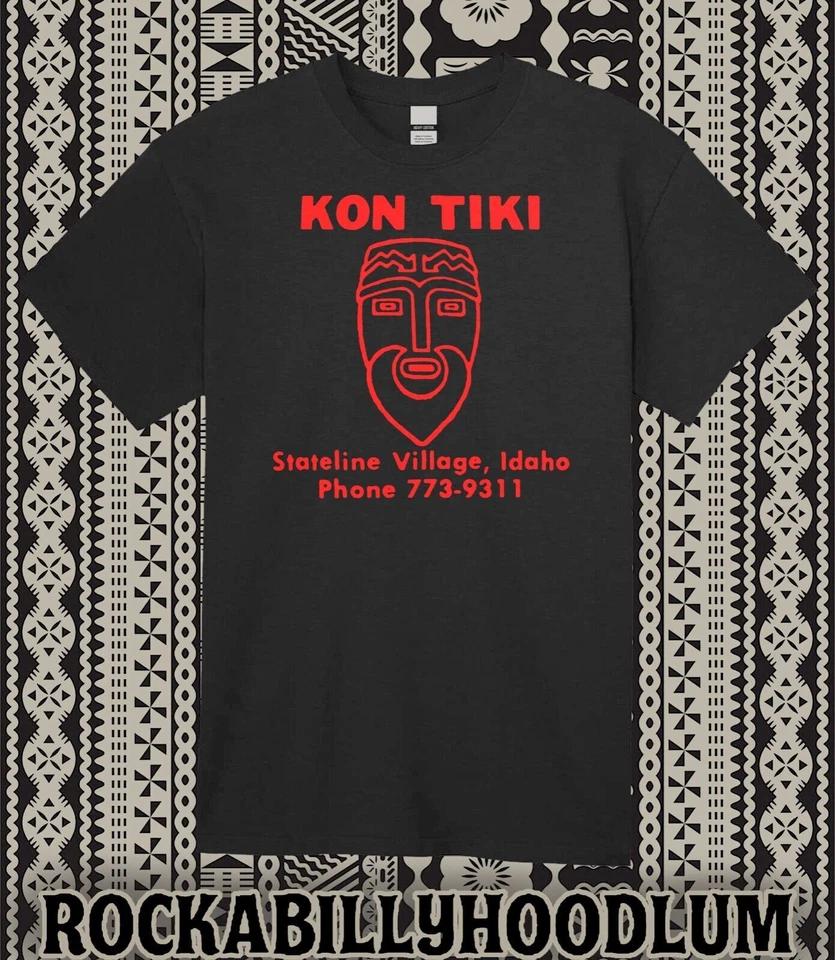 

Retro Tiki T Shirt Bar Mug Polynesian Restaurant Kon Tiki Idaho S