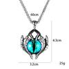 Stainless Steel Necklace Accessories Exaggerated Hip Hop Men'S And Women'S Pendants