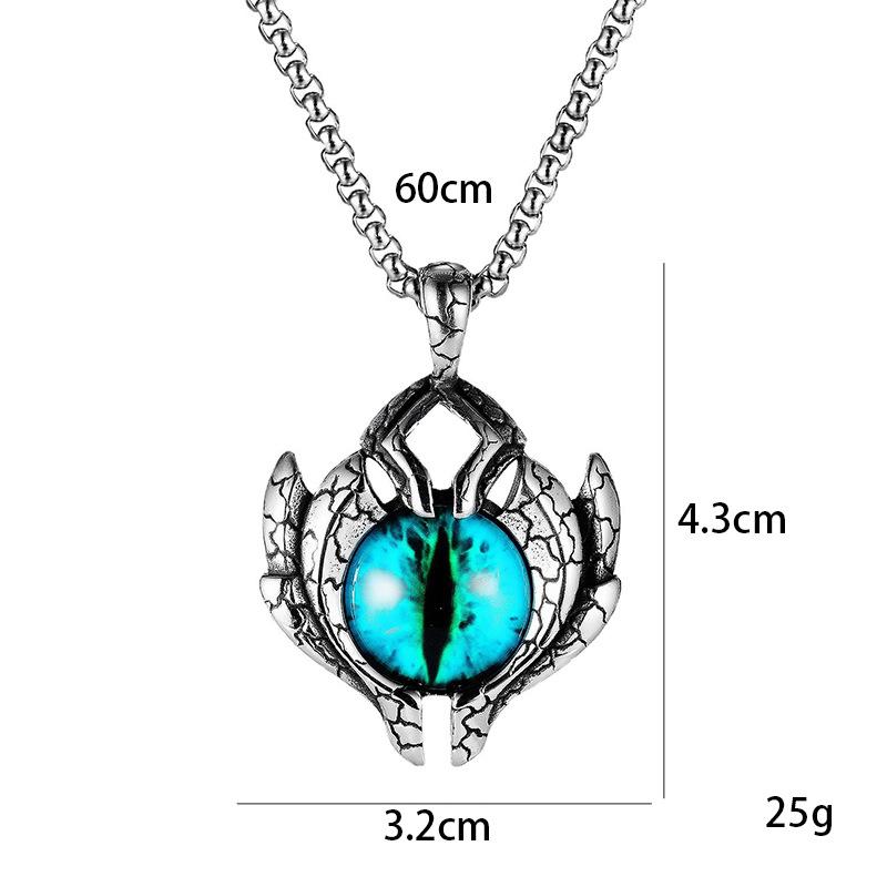 Stainless Steel Necklace Accessories Exaggerated Hip Hop Men'S And Women'S Pendants