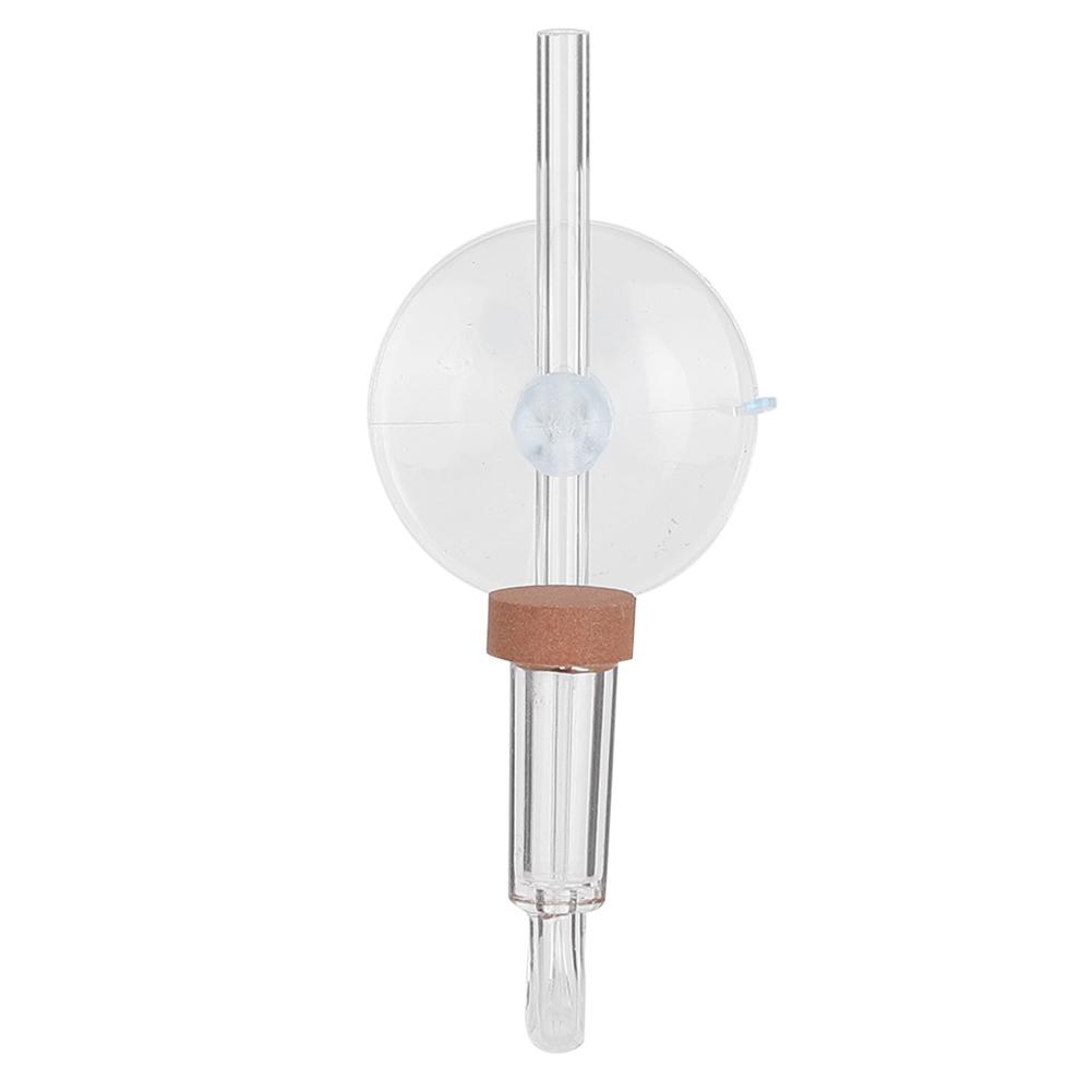 Ceramic CO2 Diffuser for Aquarium Fish Accessories with Bubble Recording Preparation U-Shaped Clear Acrylic CO2 Diffuser