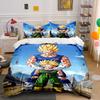 Super Saiyan Characters Illustration. Bedding Sets Duvet Cover Sets Duvet Covers Pillowcases(1 * Duvet Cover 2 * Pillowcases Without Duvet Insert)