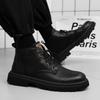 Mode 2025 Neue Lässige Winterschuhe Rutschfeste Outdoor-Wanderstiefeletten Herrenmode-Sneakers Herren Echtleder Schnür-Stiefeletten