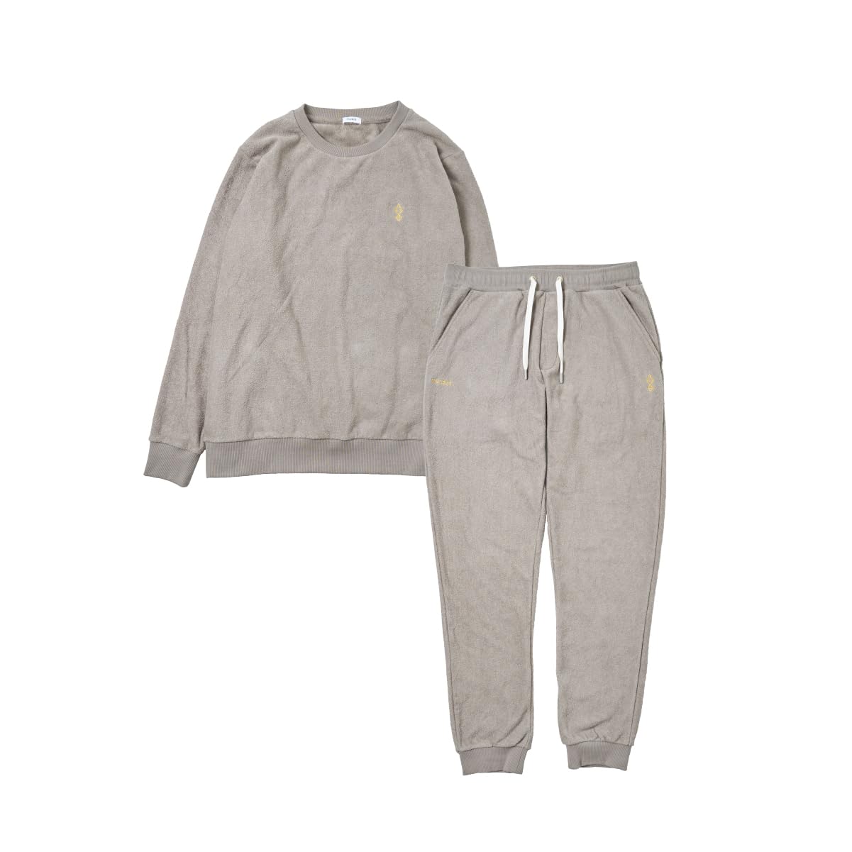 

Розслаблюючий одяг для відновлення, махровий верх та низ, махровий комплект світшота та штанів M, зручний та мукава, офіційний комплект, двосторонній домашній одяг,