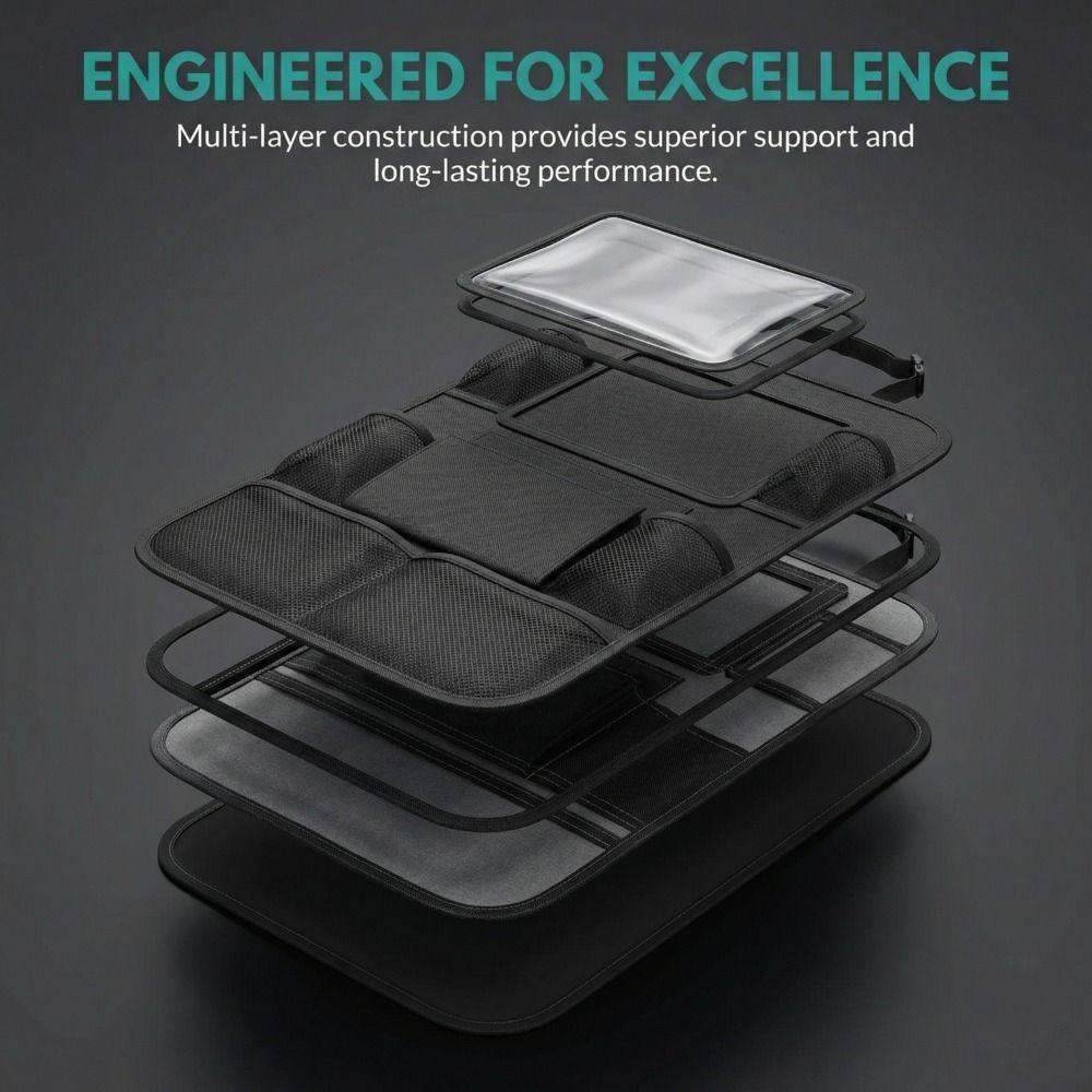 High-Capacity Backseat Car Organizer Multifunctional Storage Bag  Kids Car Seats