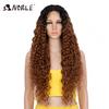 Noble Synthetic Lace Front Wig 30 Inch Long Curly Hair Wigs Lace Front Afro Kinky Curly Lace Wigs For Women Lace Front Wig