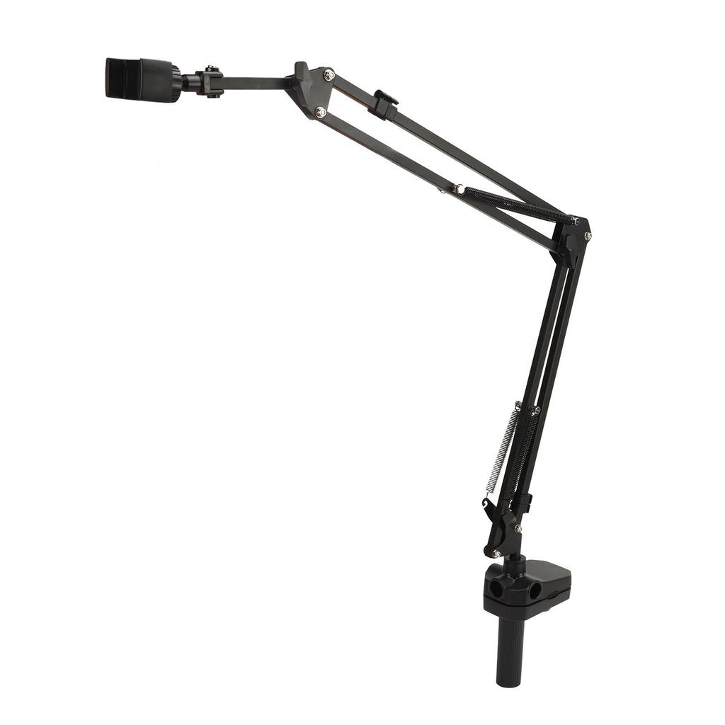 Heavy Duty Phone Tablet Metal Holder Adjustable Alloy Steel Phone Holder Cantilever Bracket with Clamp