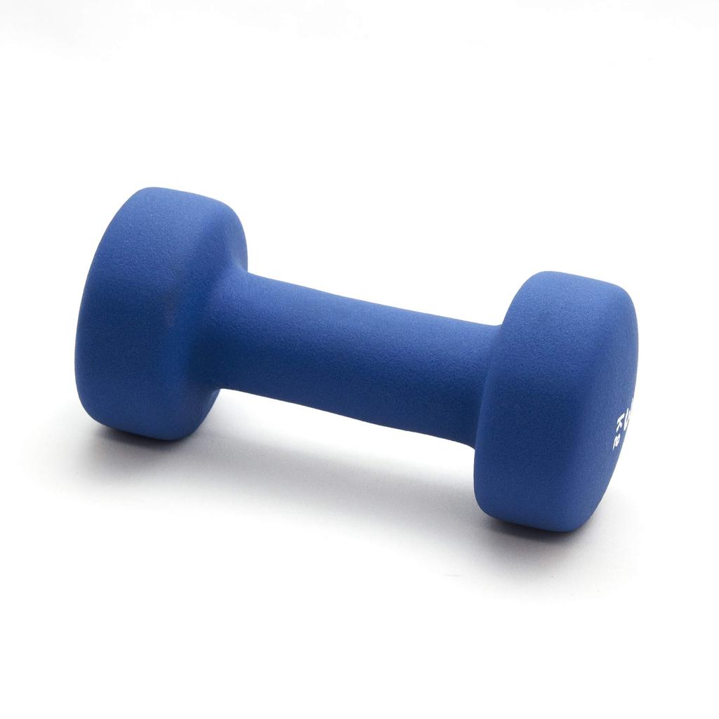 La-VIE No-Slip Dumbbell, 3kg, 1 Piece, Easy To Grip, Strength Training, 3B-3412 [Genuine Manufacturer Product]