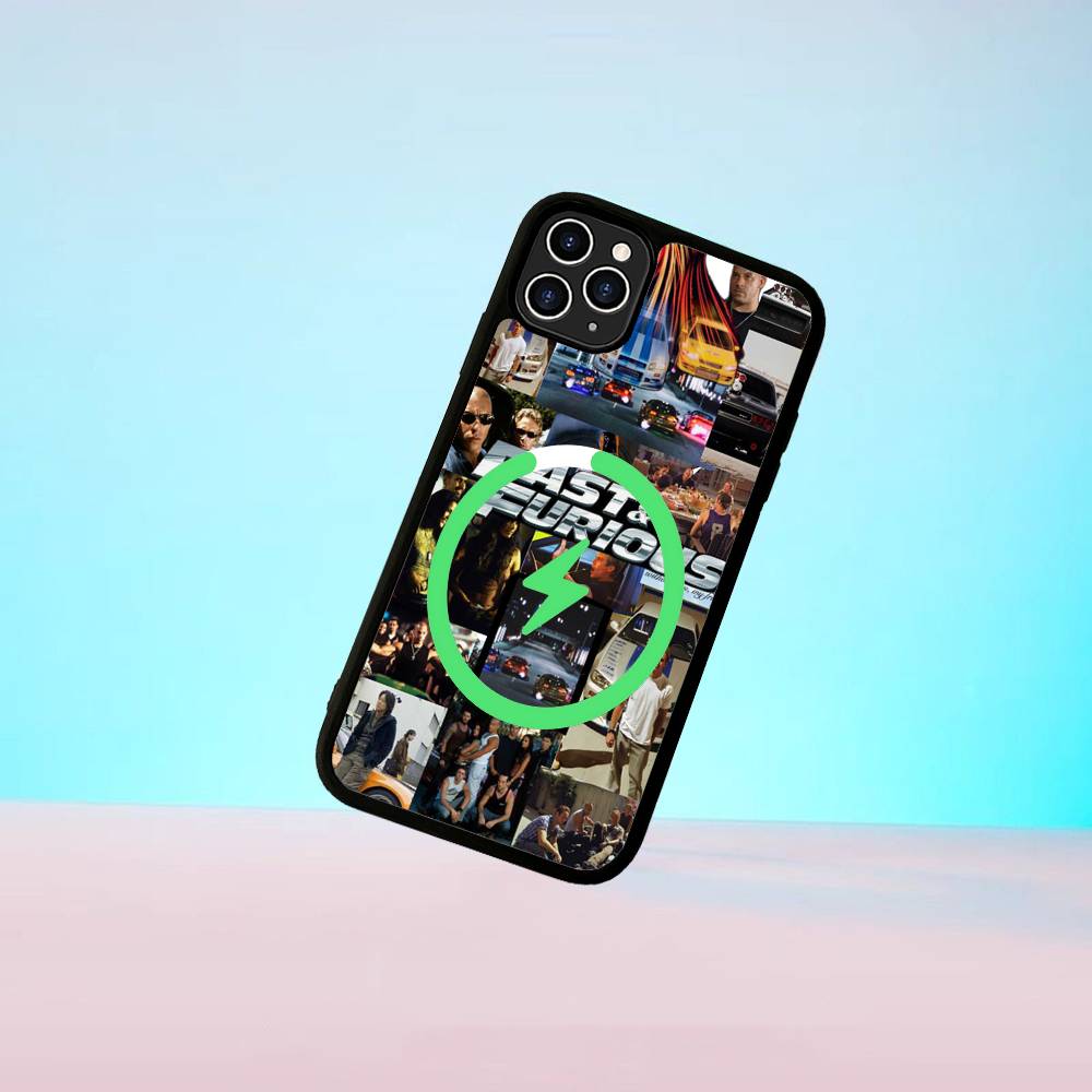 Movie Series Fast F-Furious For Magsafe Magnetic Wireless Phone Case For IPhone 11 12 13 14 15 16 17 Pro Max Plus Cover