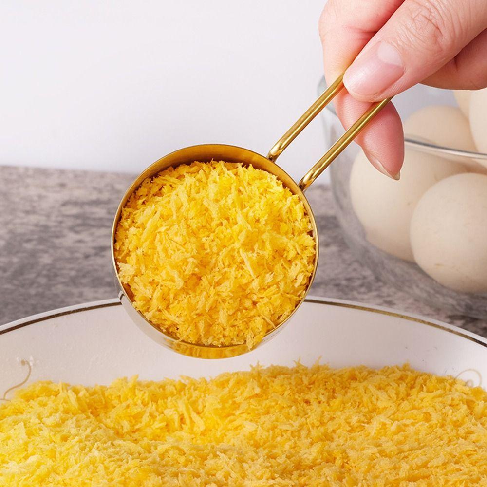 Cooking Baking Measuring Spoon Gold Measuring Cup Set Multi-purpose Measuring Cups Kitchen