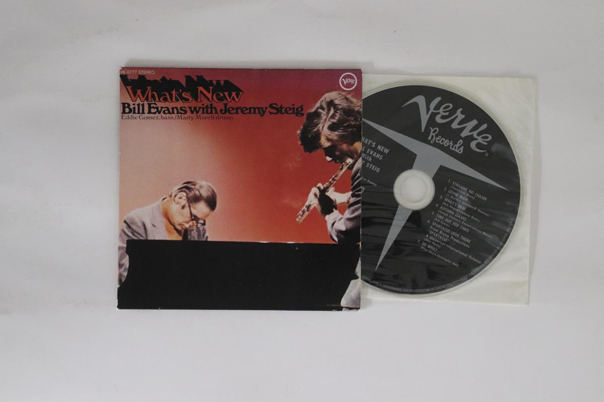 

CD BILL EVANS, JEREMY STEIG - What s New V68777POCJ9104 VERVE 1995 Japan Jazz Used