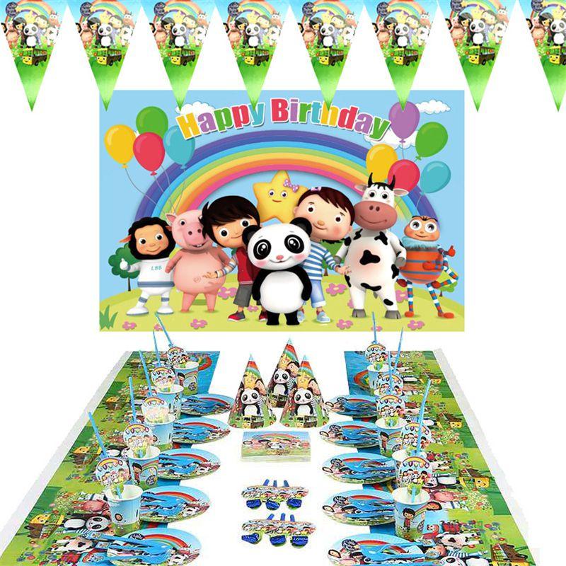 Little Bum Baby Theme Birthday Party Supplies Decor Tableware Tablecloth Banner
