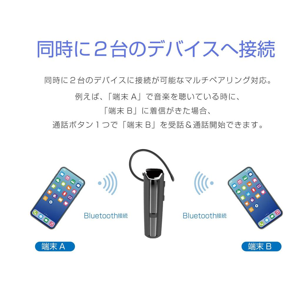 Kashimura NBL-128 Kopfhörermikrofon mit langlebigem, lang anhaltendem Klang und klarer Anrufaudioqualität