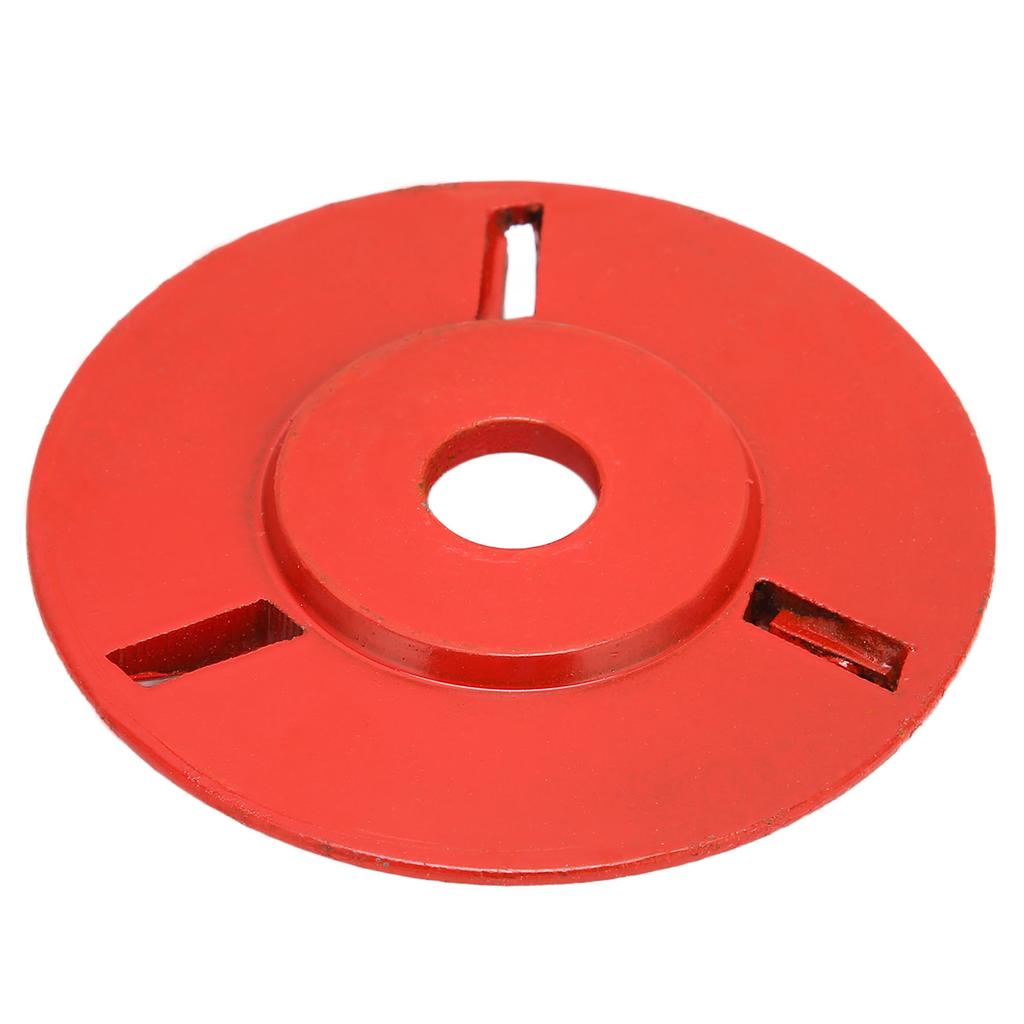 Wood Carving Disc 3 Teeth Red Curved Wood Carving Coffee Table Tea Table Angle Grinder Triangle