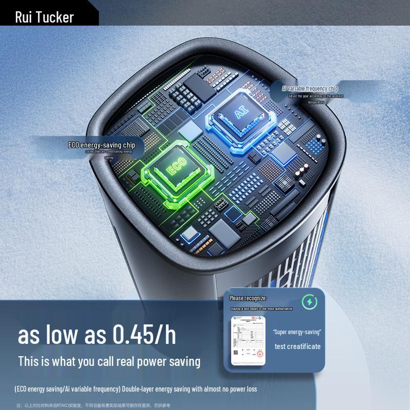 RTAKO Portable Tower Air Cooler Fan